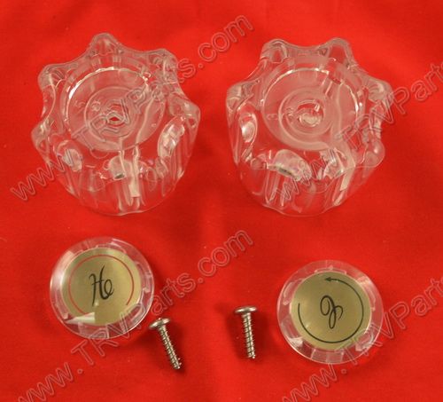 Phoenix Faucets CLEAR KNOB HANDLE for CATALINA sku2213