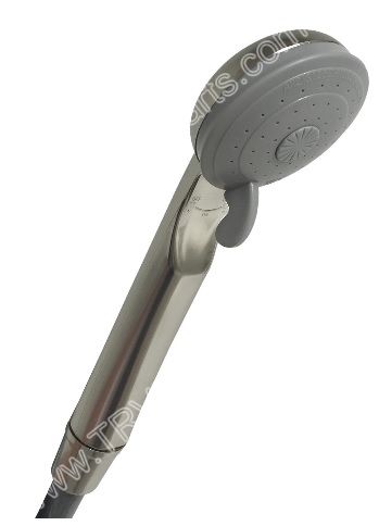 Hand-Held Shower Head Brushed Nickel sku3555 - Click Image to Close