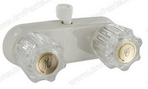 4 inch Shower Valve Replacement in white sku2502