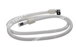 Shower Head Hose in White 60 in w washers sku3269 - Click Image to Close