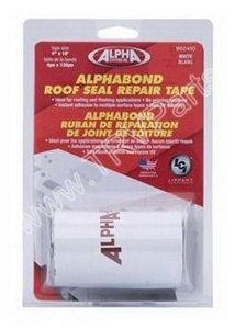 Roof Repair Tape in white Alphabond sku3046 - Click Image to Close
