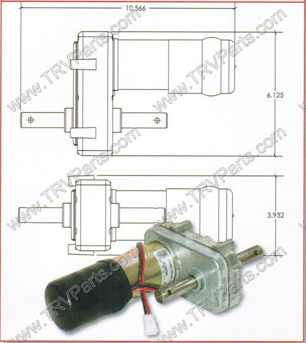 AP Products Slide-Out Motor D-300 sku2211