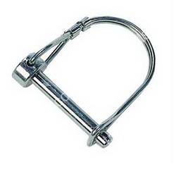 Trailer Coupler Safety Pin Clip 1/4 Inch Diameter sku3168 - Click Image to Close