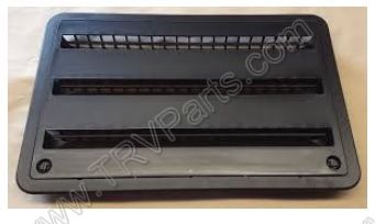 Dometic 24inch Plastic Black Refrigerator Sidewall Vent sku2230 - Click Image to Close