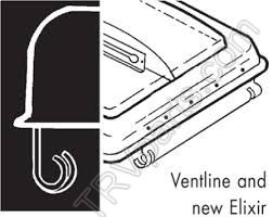 Camco Vent Lid for Ventline and New Elixir SKU1612