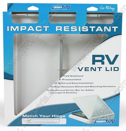 Camco Vent Lid for Ventline and New Elixir SKU1612 - Click Image to Close