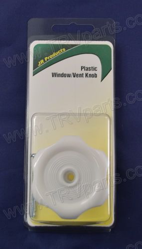 Window or Vent Knob White Long Shaft SKU795 - Click Image to Close