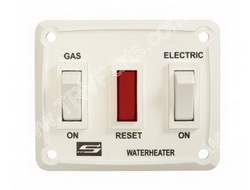 Suburban Switch Plate and Lite Assembly in White SKU3253