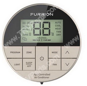 Furrion ENHANCED MULTI Zone Wall Thermostat - Black sku3616