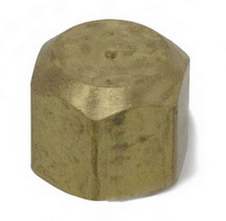 Brass Flair Cap 3-8 inch sku3173