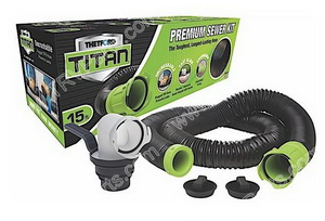 Titan RV Sewer Hose Kit - 15 ft sku3611