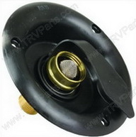 City Water Inlet Dish Style 1/2 Inch MPT Black SKU1691
